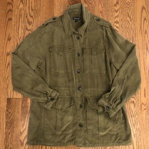 Topshop Army Green Jacket